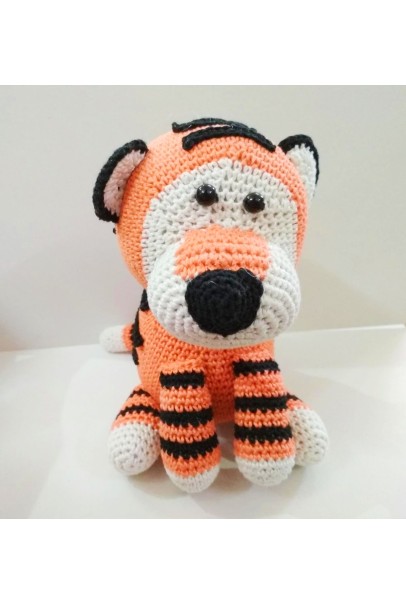 Amigurumi Soft Toy- Handmade Crochet- Tiger Amigurumi Soft Toy- Handmade Crochet- Tiger